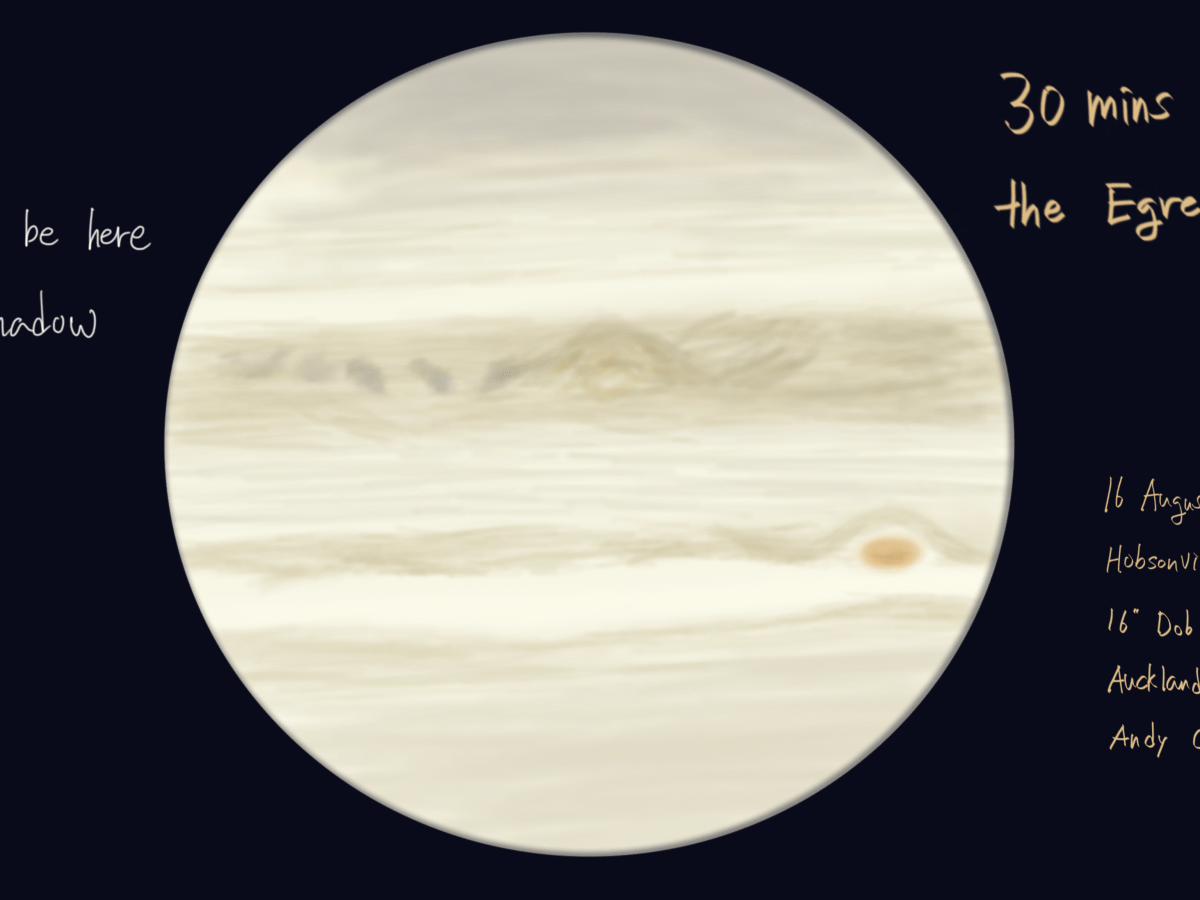 30mins Before the Egress of&nbsp;Europa