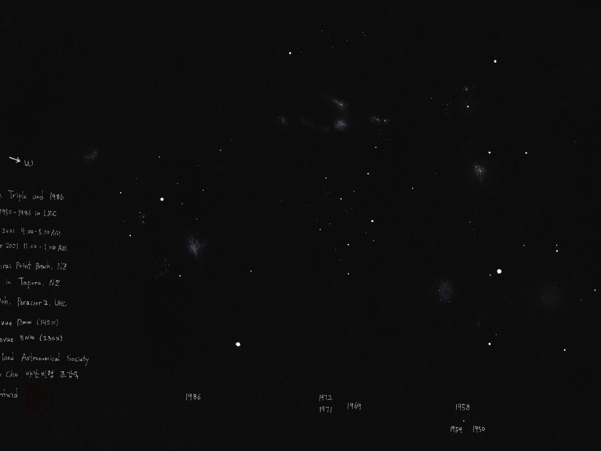 #15 NGC 1972 Region | Double Triple and&nbsp;1986