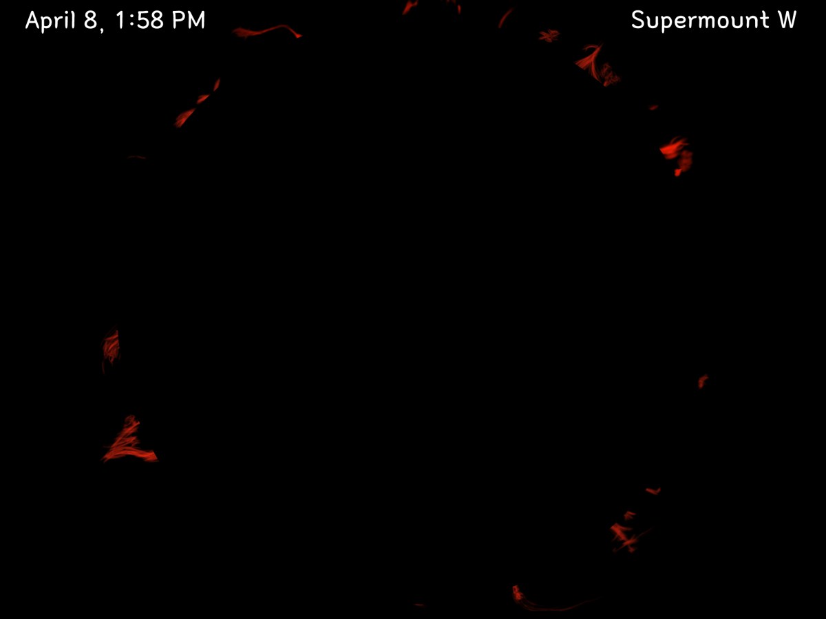 2024 Total Solar Eclipse – Solar Scope&nbsp;drawing