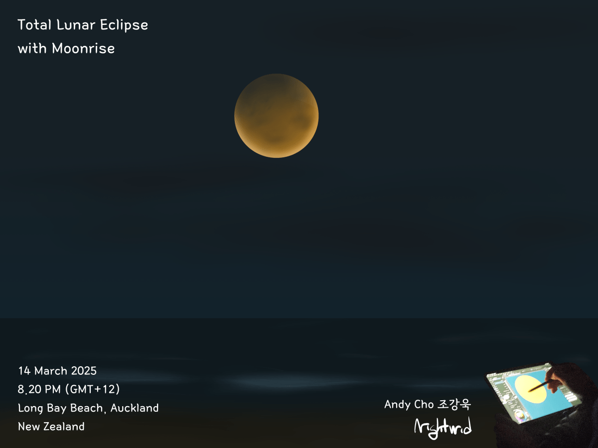 Total Lunar Eclipse with&nbsp;Moonrise